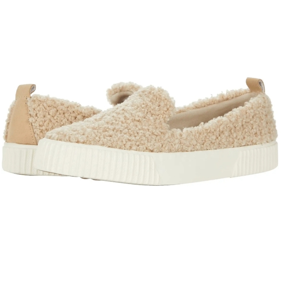 Splendid Tulia faux shearling sneakers, women's 11